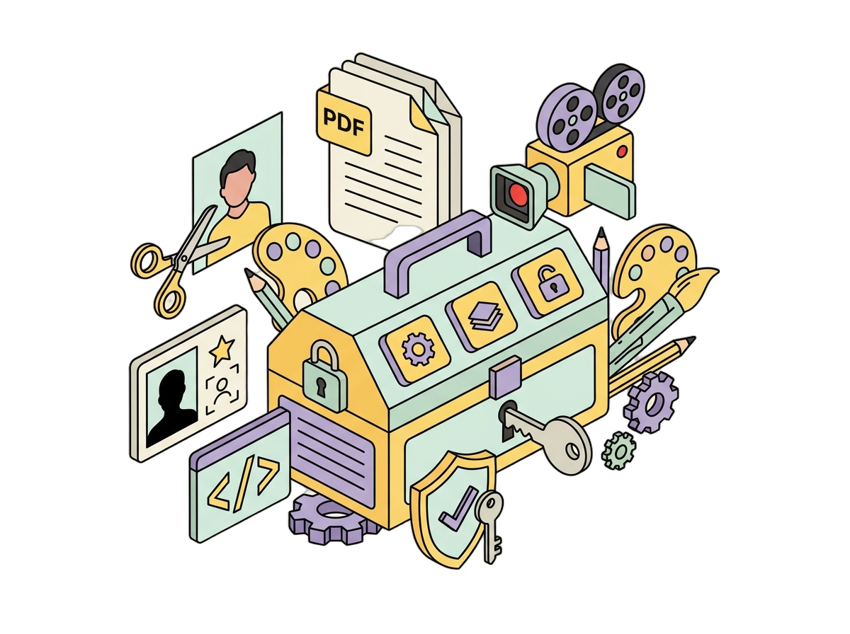 All digital utilities unlocked and free with zero paywalls