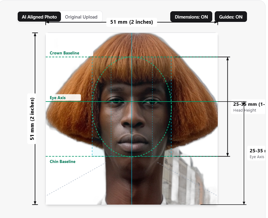 Official Biometric Passport Blueprint