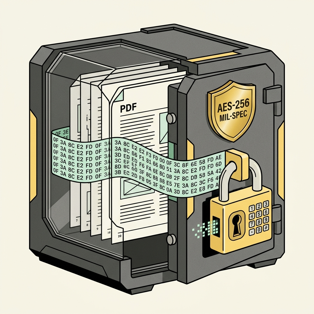 ISO AES-256 Military Grade PDF Vault